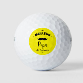 Bester Papa der Welt Golfball