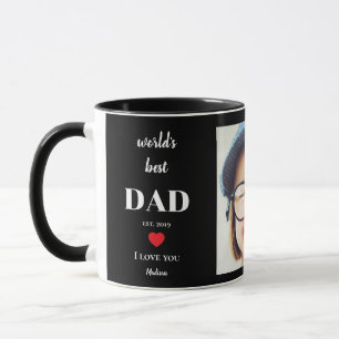 Bester Papa der Welt Ich liebe dich Benutzerdefini Tasse