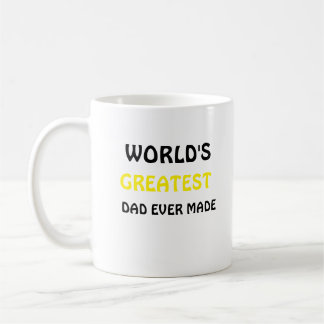 Bester Papa der Welt Kaffee-Tasse Kaffeetasse