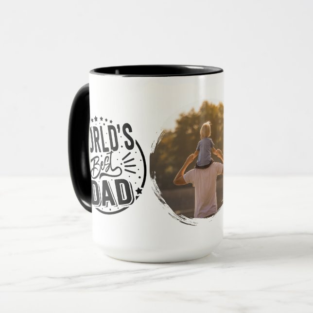 Bester Papa der Welt  Tasse (Vorderseite Links)