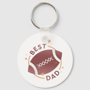 Bester Papa Football  Schlüsselanhänger