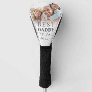 Bester Papa Foto Vater Golf Headcover