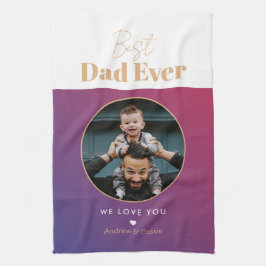 Bester Papa Geschirrtuch