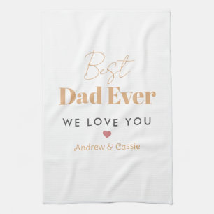 Bester Papa Geschirrtuch