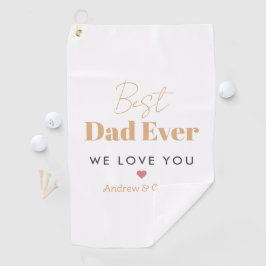 Bester Papa Golfhandtuch