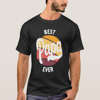 Bester Papa je Vater Geburtstag Vater Tag 1 T-Shirt