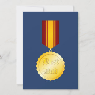 Bester Papa Medaillen-Broche zum Vatertag