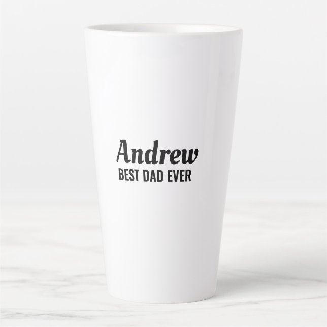 Bester Papa   Milchtasse (Vorderseite)