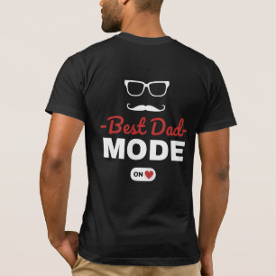 Bester Papa-Modus aktiviert T-Shirt