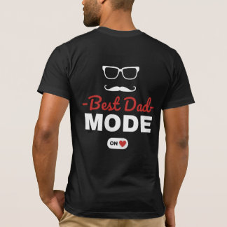 Bester Papa-Modus aktiviert T-Shirt