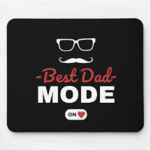 Bester Papa-Modus Mauspad | Papa-Schreibtisch-Acce