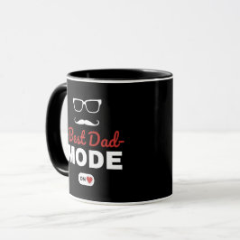 Bester Papa-Modus On Tasse | Lustiges Papa-Geschen