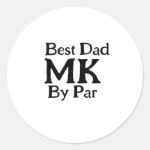 Bester Papa nach Par Monogramm Vater Tag einfache