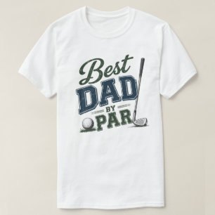 Bester Papa Par Funny Golf T-Shirt