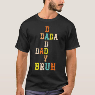 Bester Papa Proud Vater Vatertag Dada Daddy Vater T-Shirt
