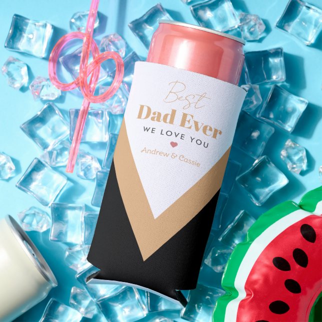 Bester Papa Selters Dosenkühler (In Situ Sommer)