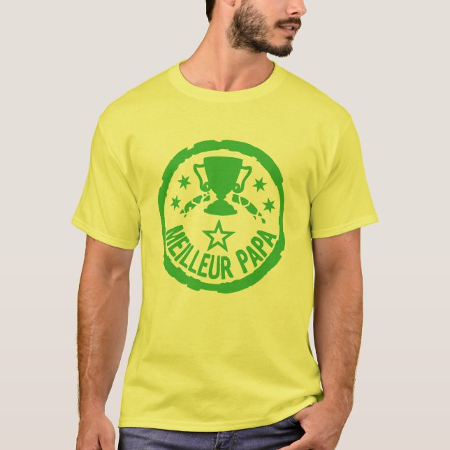 Bester_Papa_Trophe_Cup_Tropy 1 T-Shirt (Vorderseite)