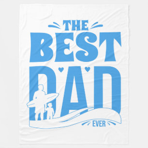 Bester Papa überhaupt Fleecedecke