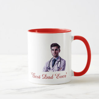 Bester Papa überhaupt Individuelle Fototasse Tasse