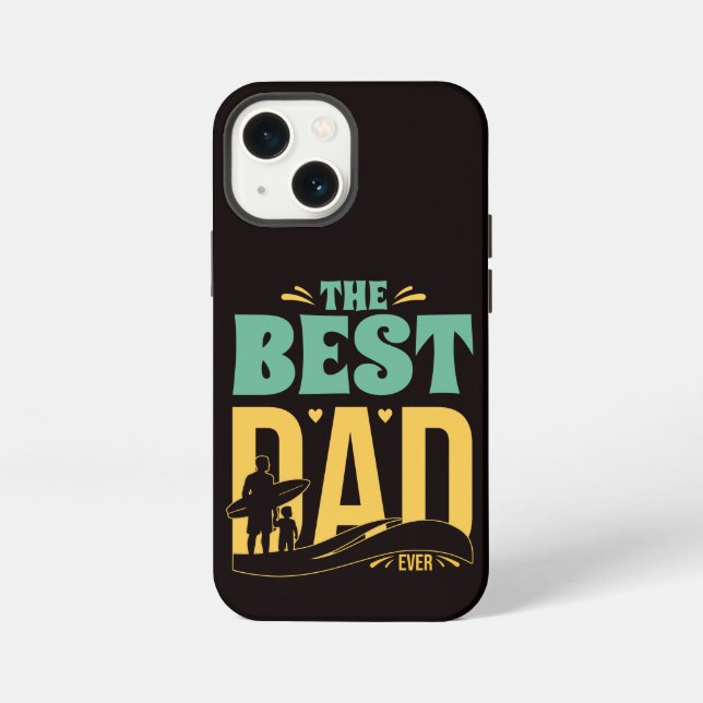 Bester Papa überhaupt iPhone 13 Mini Hülle (Rückseite)