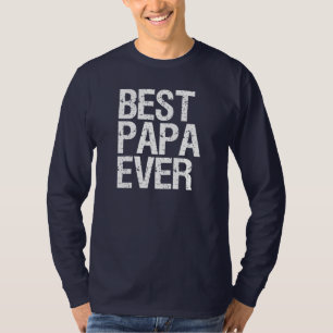 Bester Papa-überhaupt lustiger Großvater T-Shirt