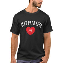 Bester Papa überhaupt personalisiertes Monogramm A