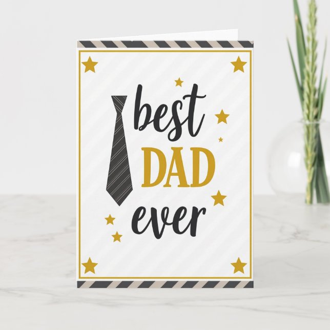Bester Papa überhaupt Sternenkarten Karte (Vorderseite)