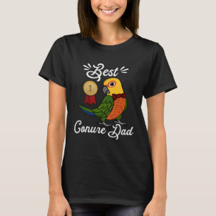 Bester Papagei Vater I Jenday Conure T-Shirt