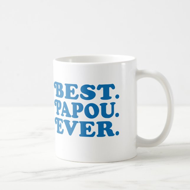 Bester Papou je Kaffeetasse (Rechts)