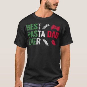 Bester Pasta-Vater Italienisch Küche Papa Nudeln f T-Shirt