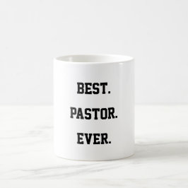 Bester Pastor je Zitat Kaffeetasse