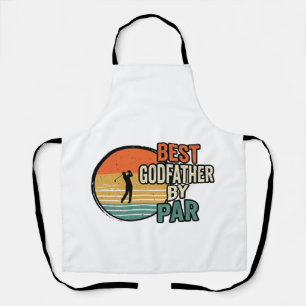 Bester Pate von Par Vintage Golf Vektor Design_1 Schürze