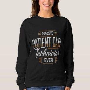 Bester PatientCare Techniker je PCT Medizinischer Sweatshirt
