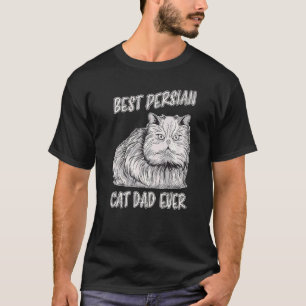 Bester persischer Katzenvater aller Zeiten Vater K T-Shirt