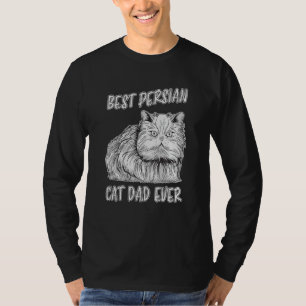 Bester persischer Katzenvater aller Zeiten Vater K T-Shirt