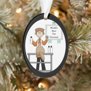Bester Pet Groomer Acryl-Ornament Ornament