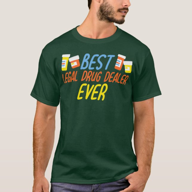 Bester Pharmazeutischer Unternehmer T-Shirt (Vorderseite)