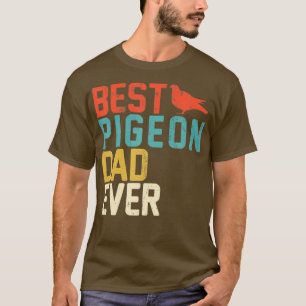Bester PIGEON Vater je Shirt Retro Vintag