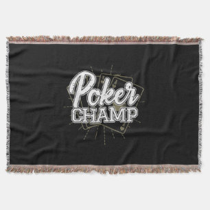 Bester Pokerspieler Poker Karten Spiel Decke