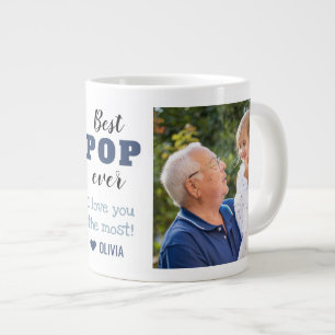 Bester Pop je Liebe Sie maximal 2 Foto Jumbo-Tasse