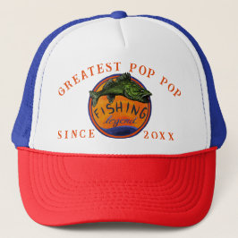 Bester Pop Pop Fischen Legende Truckerkappe