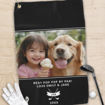Bester Pop Pop Par Foto Golfer Fundus Modernes Sch