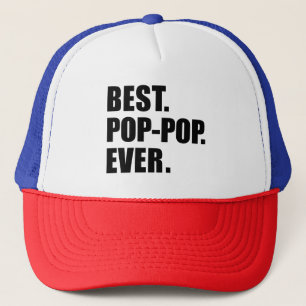 Bester Pop-Pop überhaupt großväterlich Truckerkappe