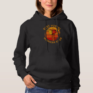 Bester Postarbeiter je Mail Courier Mailman Postm Hoodie