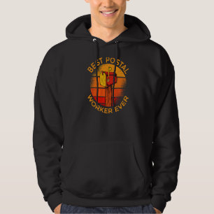 Bester Postarbeiter je Mail Courier Mailman Postm Hoodie
