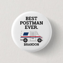Bester Postman je Personal Mailman Wertschätzung Button
