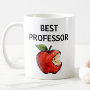 BESTER PROFESSOR Apple Educator Geschenk Kaffeetasse