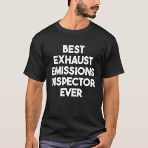 Bester Prüfer für Abgasemissionen je T-Shirt
