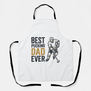 Bester Pucking-Vater Aller Zeiten Hockey-Vater-Shi Schürze