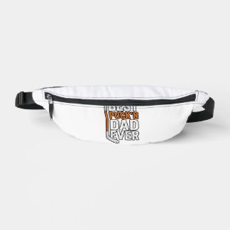 Bester Puck'n Dad Ever Hockey Vater Vector Design_ Bauchtasche